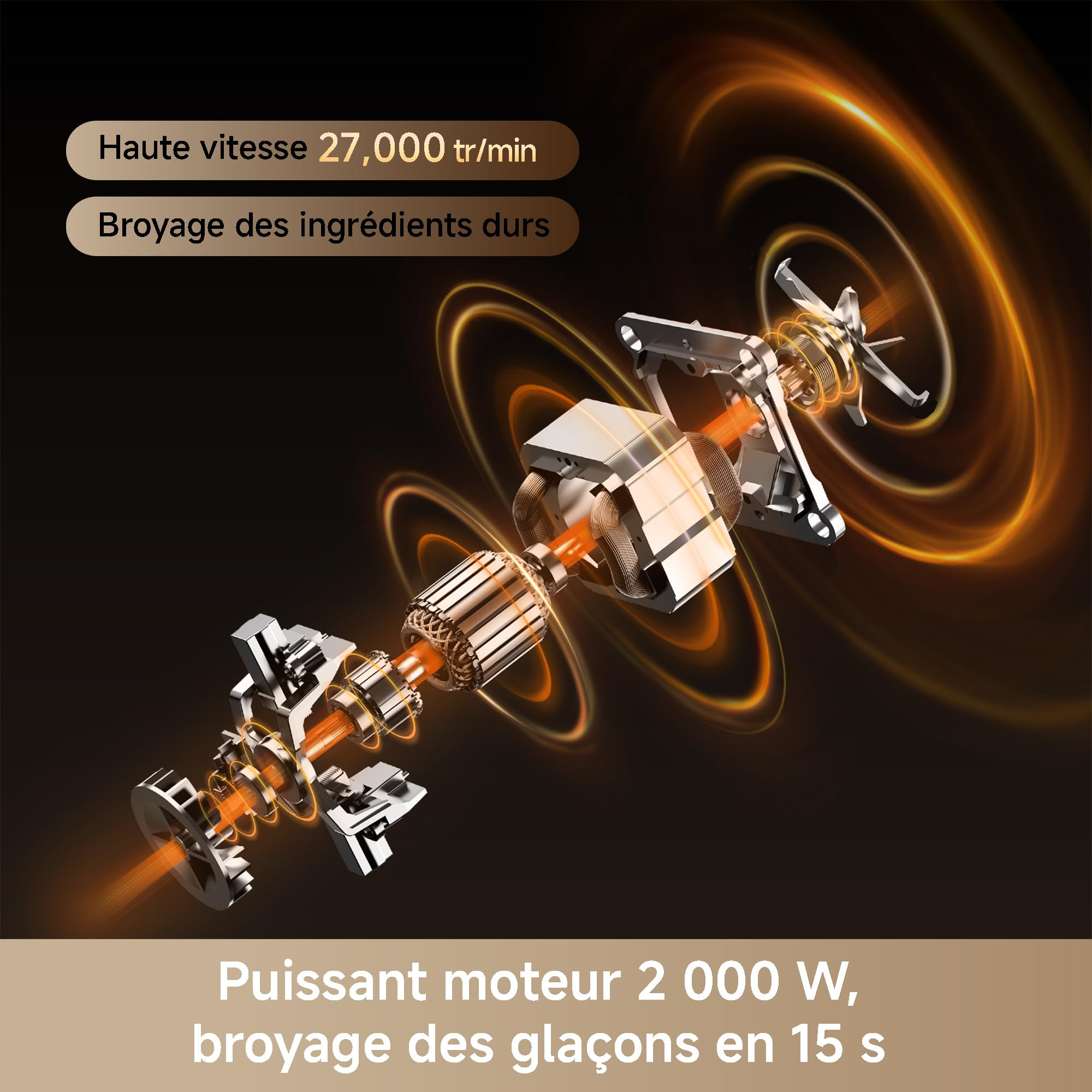 DREAME BlendLogic Blender puissant, techn iDetect