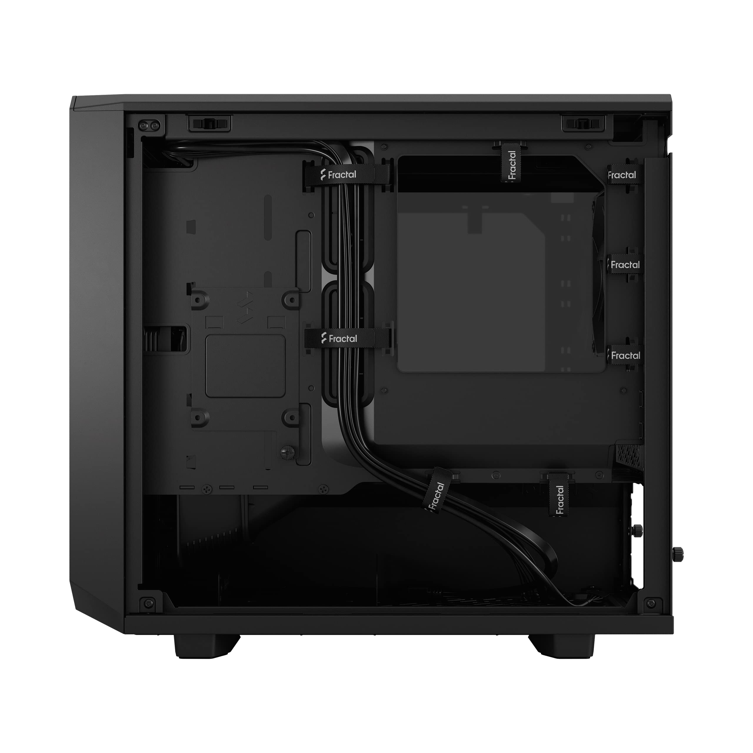 Fractal Design Meshify 2 Nano Black, Tempered Glass Dark Tint