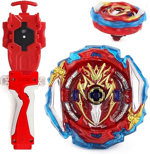 Juego de iniciación de empuñadura de cuerda izquierda y derecha, Bey Burst Evolution Turbo Battling Top Blades God Bey Super King B-173 Infinite