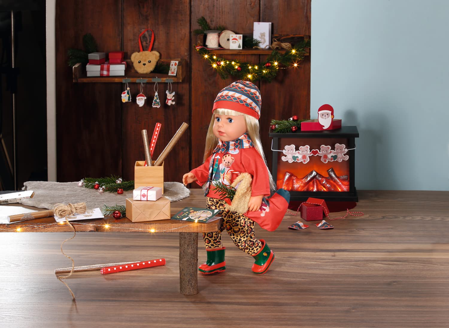 BABY Born Adventskalender mit 24 Überraschungen, enthält Kleidung und Accessoires für 43 cm Puppen, 834466 Zapf Creation