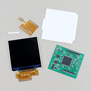 2.45 IPS LCD Screen Replacement Gameboy Color GBC V5.0 Console Display Assembly Video Game System