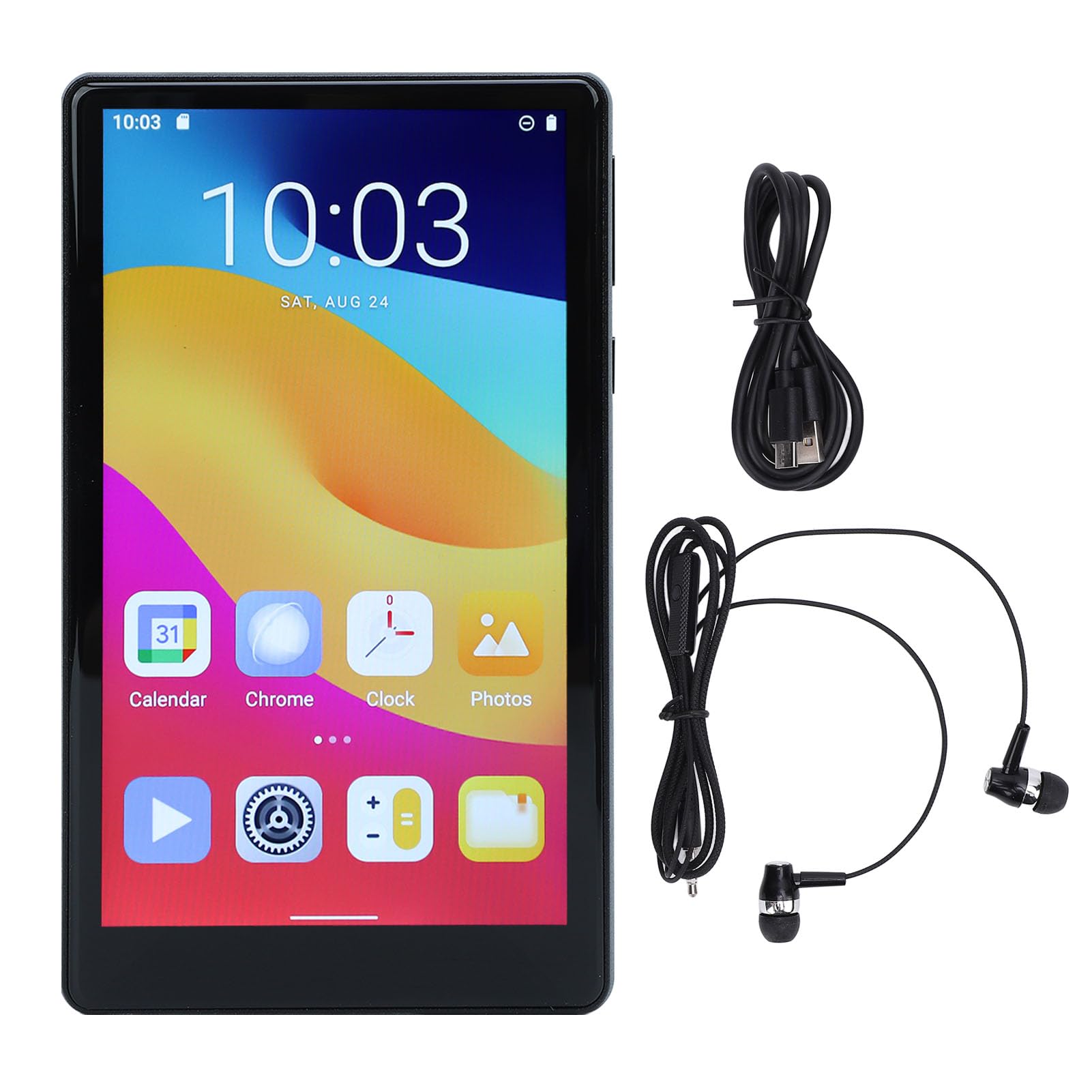 Yoidesu 256GB MP3 MP4 Player with Bluetooth and WiFi Android 11 5 0in Touchscreen Speaker FM Radio Recording
