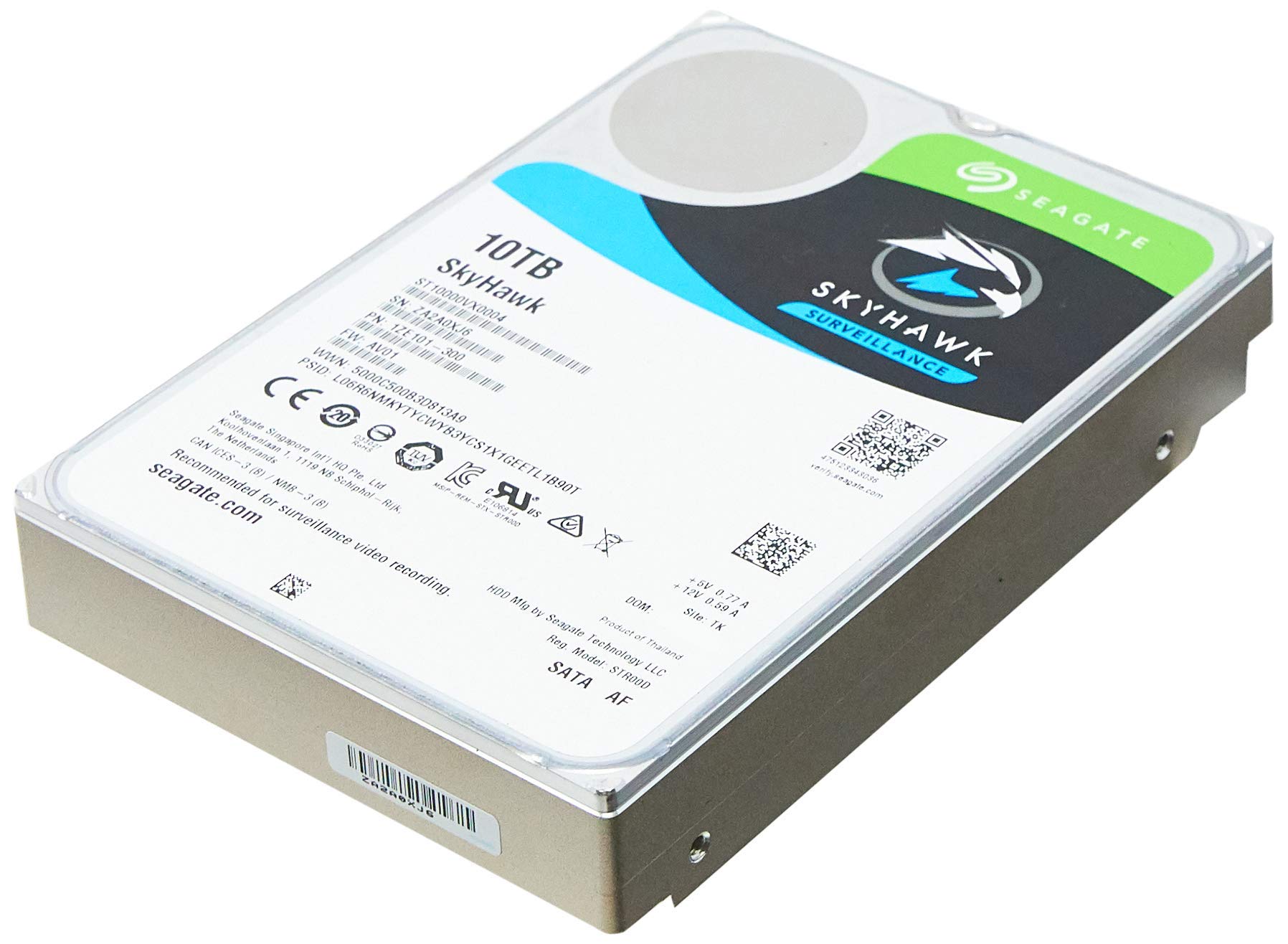 Amazon | Seagate Skyhawk 10 TB Surveillance 3.5 in 6 Gb / s SATA