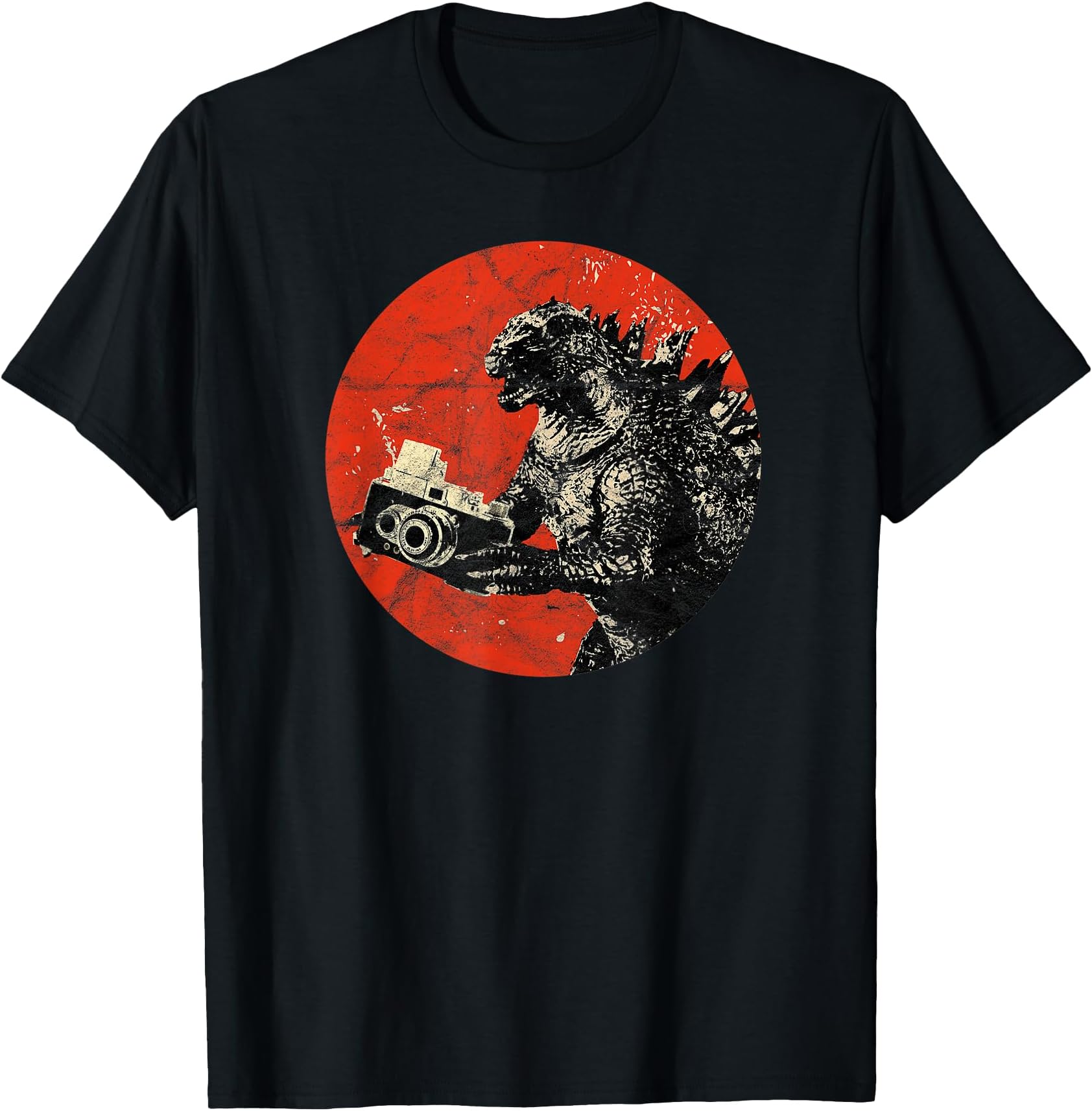 Vintage Japanese Camera Monster Analog SLR Film Photographer Premium T-Shirt