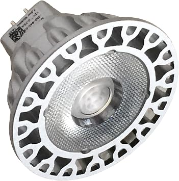 Bulbrite SM16-07-36D-940-03 SORAA 7.5W LED MR16 4000K VIVID3 36 Dimmable Light Bulb, Silver