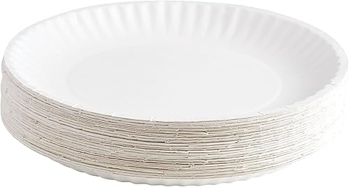 Miniatura 6 de Staples Perk - Platos de papel, 9 pulgadas, desechables para comidas diarias, cocina, sala de descanso, eventos de empresa, suministros de fiesta,