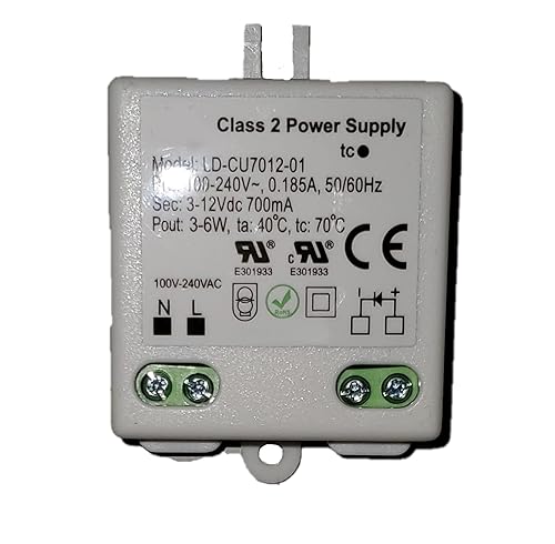 Miniatura 15 de Ironsmith Lighting Products Controlador LED con transformador de atenuación Triac, entrada de CA eficiente de 120 voltios, convertible, 12 voltios