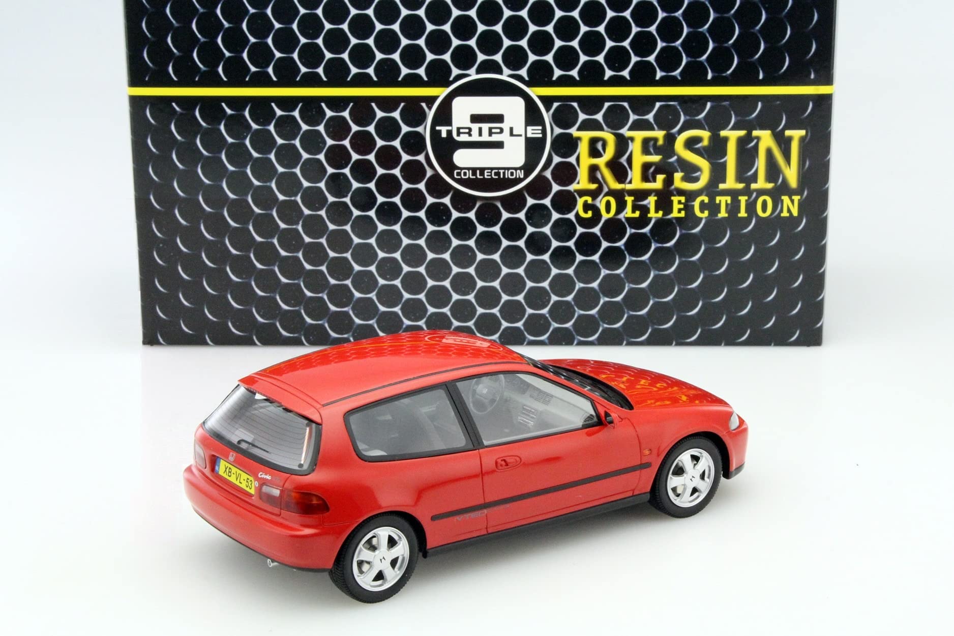 Amazon | ☆ トリプル9 1/18 ホンダ シビック EG6 1992 レッド