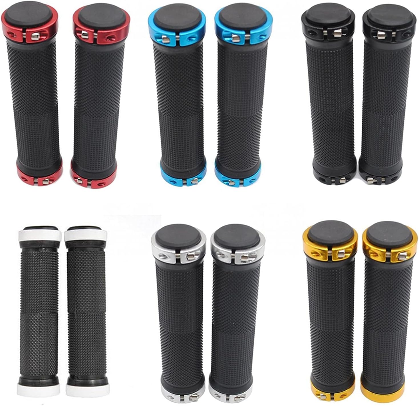 Cycling Bike Handlebar Tape Road Bike Foam Grip Bike Tape，Bike Handlebar Grips Bicycle Grips，Bike Cycle Handlebar Grips，Handlebar Handlebar Grips Bicycle Road Mountain Bike Shockproof Handle Double Lo