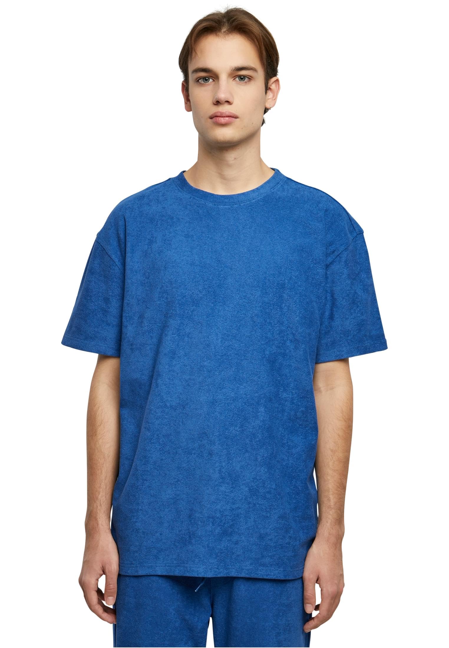 Urban Classics Men's Oversized Towel Tee Royal S, Royal, S