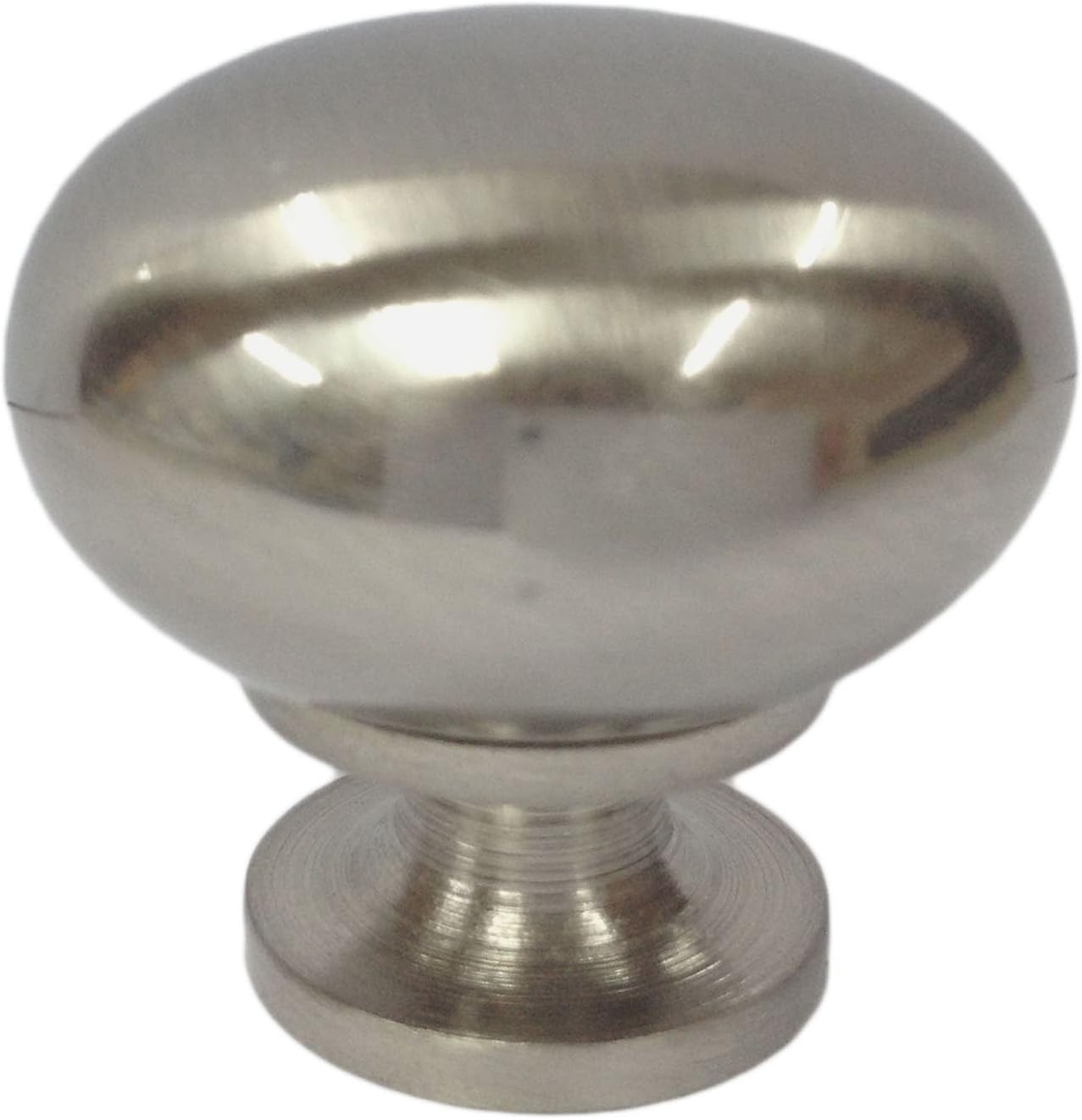 Urbanest Blyth Round Cabinet Hardware Knob 25 Pack (Brushed Satin Nickel)