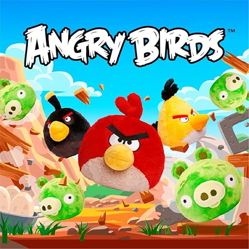 Miniatura 5 de Mighty Mojo Angry Birds - Moustache Pig - Muñeca de peluche coleccionable de 8 pulgadas - Con licencia oficial - Muñeca súper suave para niños y