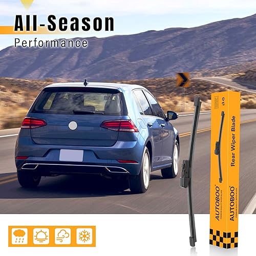 Vista 114 de AUTOBOO 12 limpiaparabrisas trasero de repuesto para Kia Sportage 2011-2016, Hyundai Elantra 09-12, Hyundai Tucson IX35 10-15, I30 - Repuesto