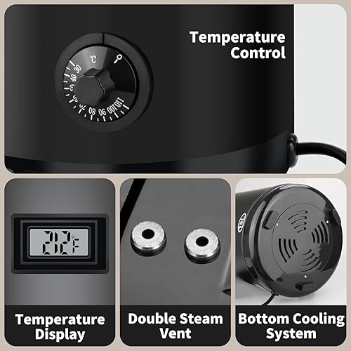 Miniatura 4 de Dispensador de bebidas con aislamiento de calefacción eléctrica, 75 tazas de bebidas calientes para catering, dispensador de bebidas calientes de