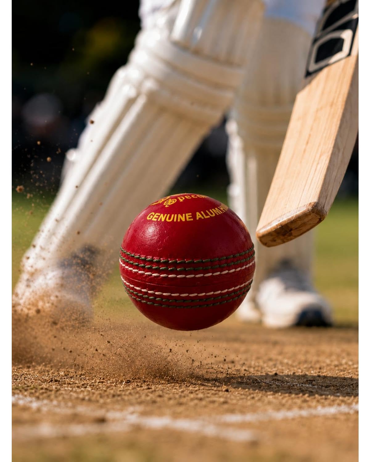 Professional Cricket Ball for Nets, Practice & Club Games Red Ball Single-picture-20