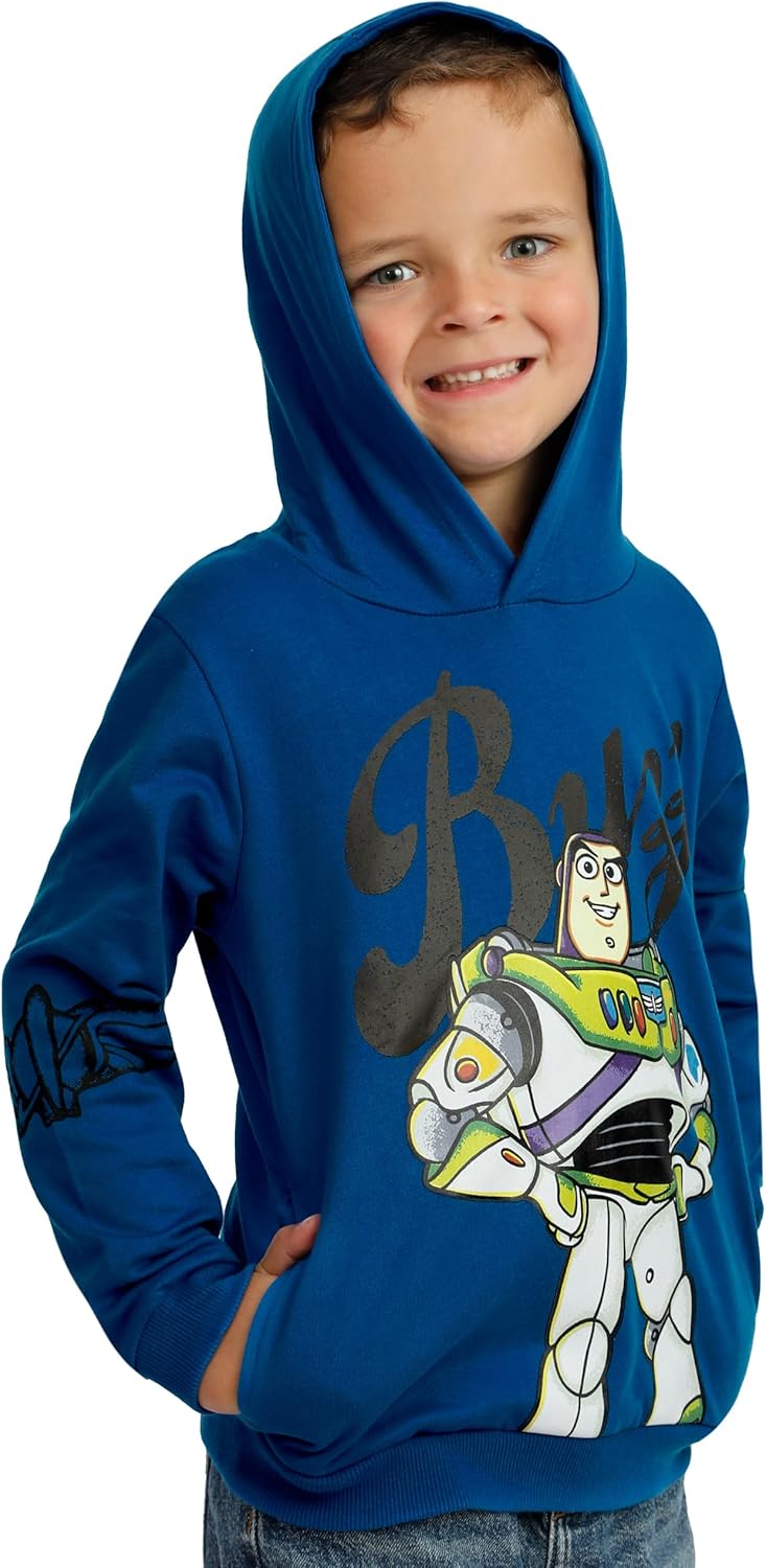 Disney Toy Story Hoodie, Buzz Lightyear Hoodie, Buzz Lightyear Sweatshirt, Kids Hoodies For Boys - Image 6
