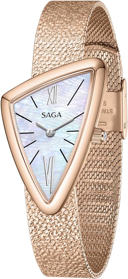 SAGA Sailboat Women’s Luxury Quartz Watch with...