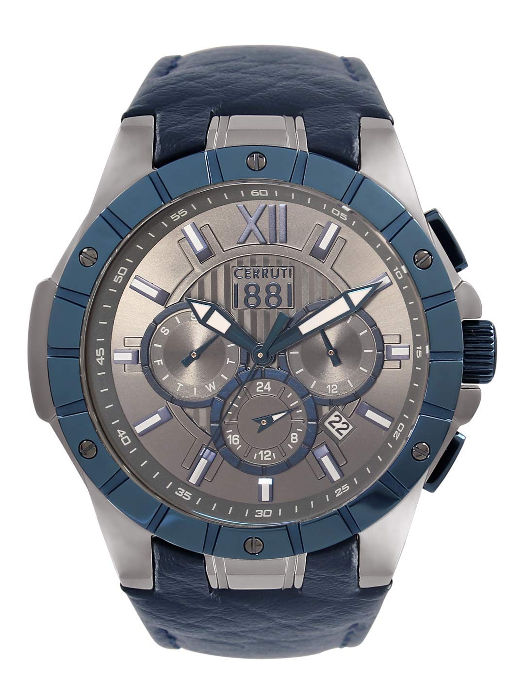 Cerruti 1881 Sanzeno Analog Gunmetal Dial Mens Watch-CRA23702 (B07T7NRT9B) Amazon Price History, Amazon Price Tracker