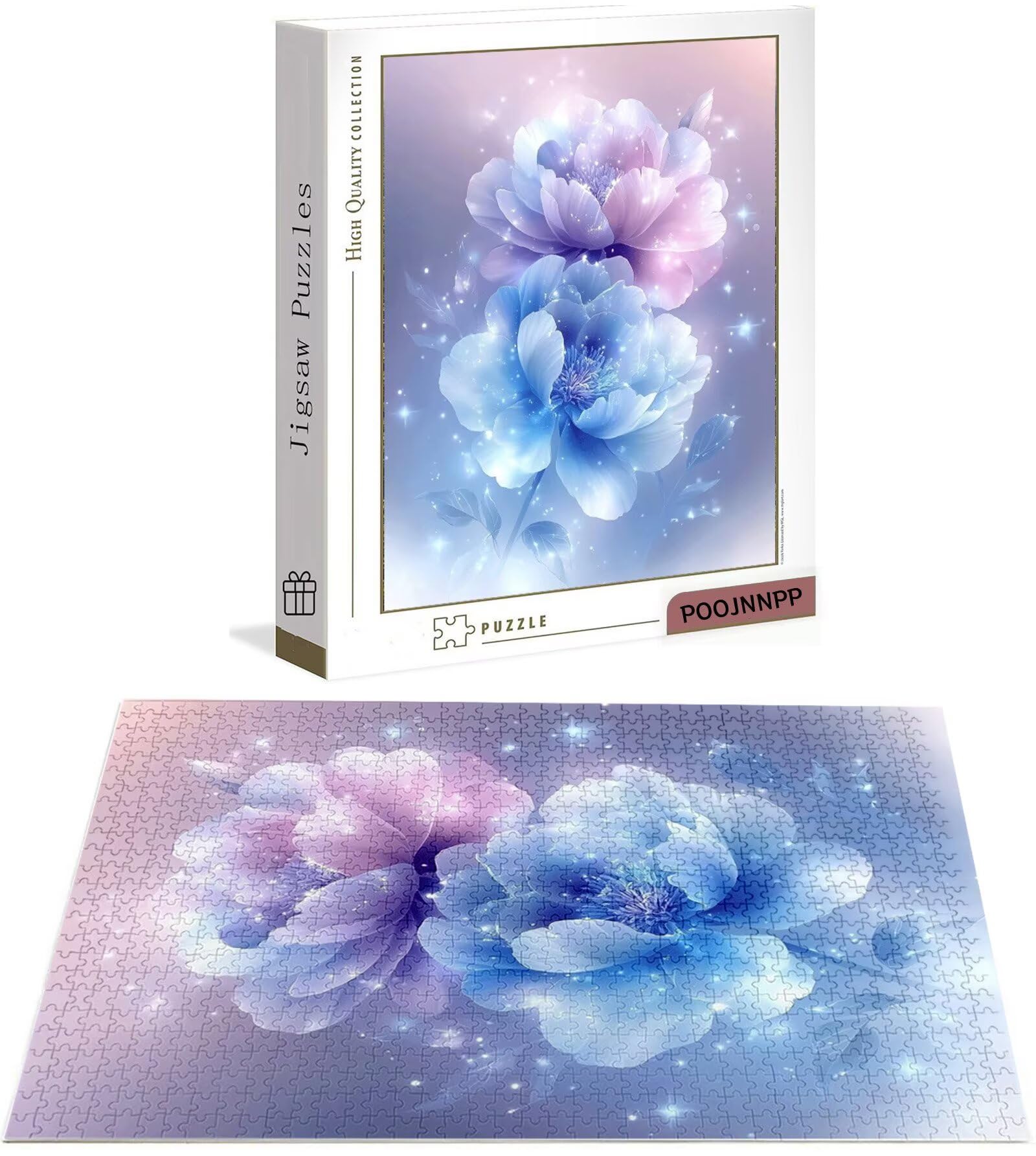 Puzzle 6000 Pezzi per Adulti e Ragazzi, 3 4 5 Anni Puzzle Fiore 6 7 8 Anni Giochi Educativi Sostenibili Con Motivi Per Adulti Da Gioco in Legno Di Alta Qualità Jigsaw Pianta per Gioco Familiare B-5787