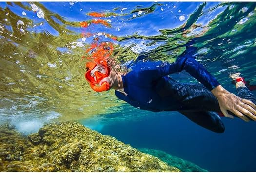 Beuchat Spy Purge Snorkel - Red