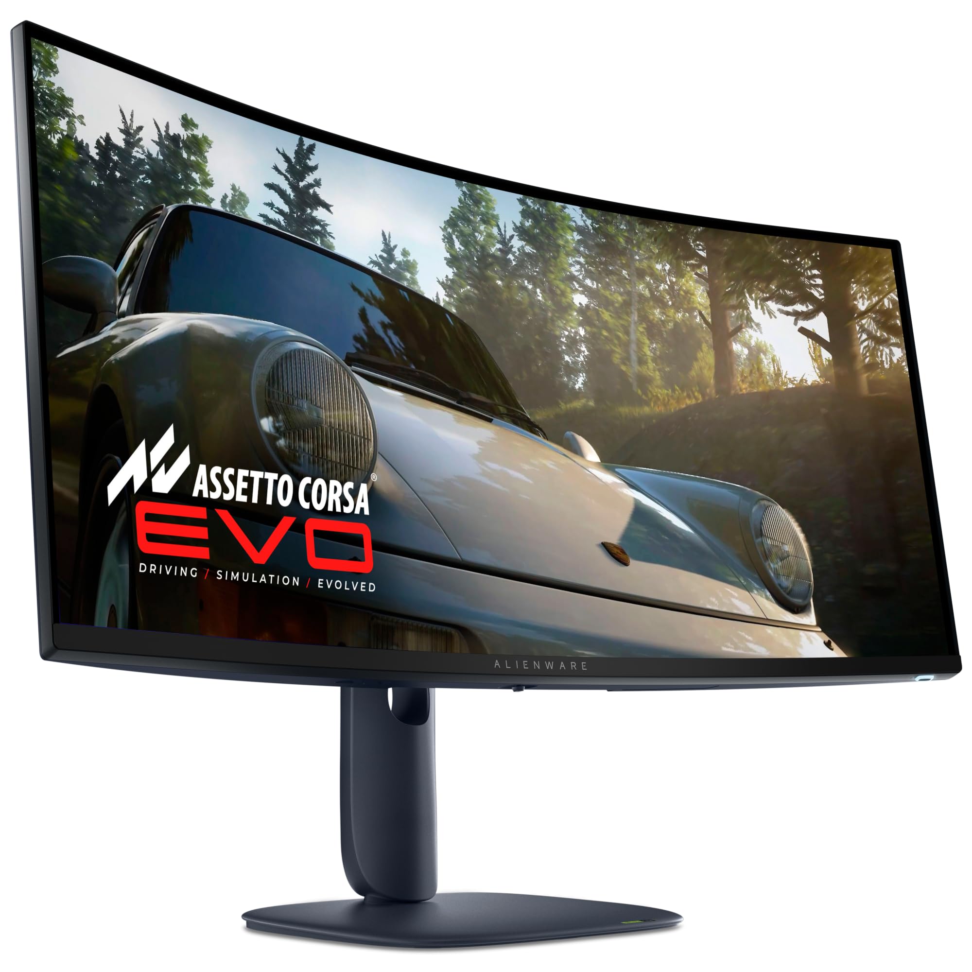 Alienware 34 Gaming Monitor - AW3425DW, WQHD (3440x1440), 21:9 1800R Zakrzywiony, 240Hz, QD OLED, 0,03ms, NVIDIA G-SYNC kompatybilny, AMD FreeSync Premium Pro, HDR True Black 400, USB-C, 3 lata