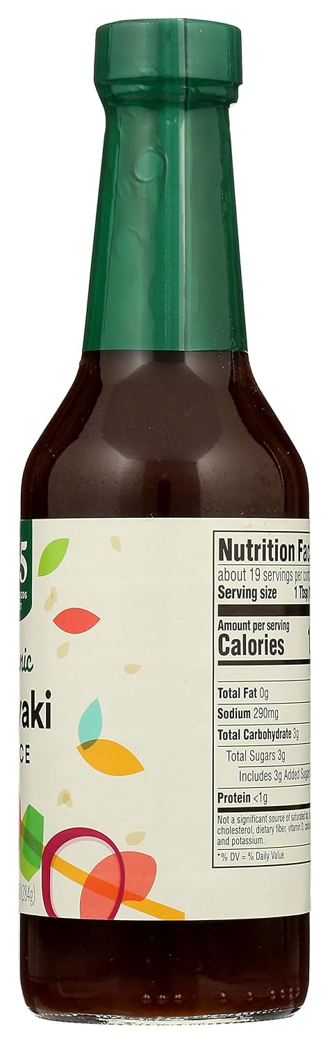 365 by Whole Foods Market, Organic Teriyaki Sauce, 10 Ounce (Pack of 2) image 3