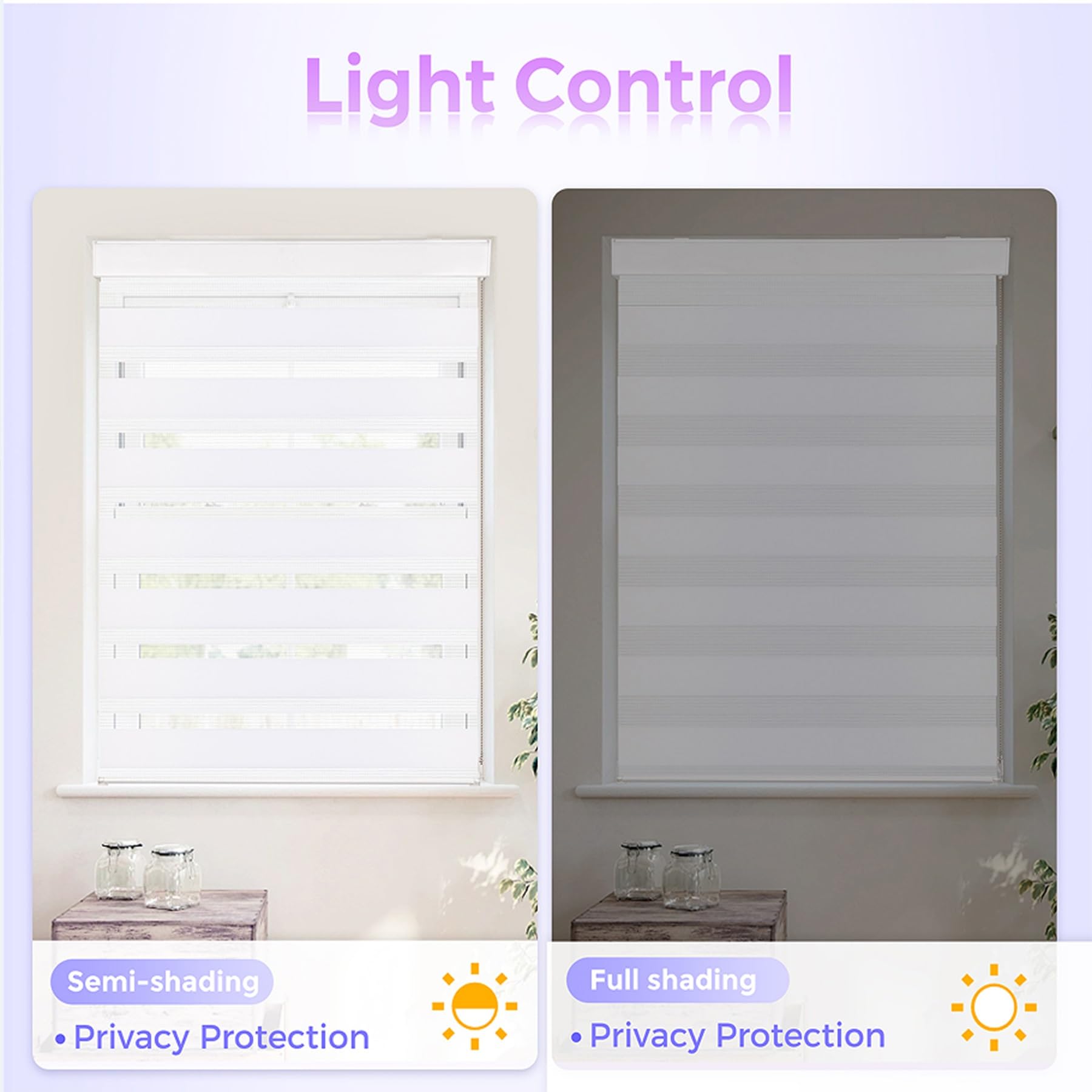 Tenda A Rullo Termica Day&Night 65x270 Cm - Protezione Sole E Privacy Per Finestre - Foto 11