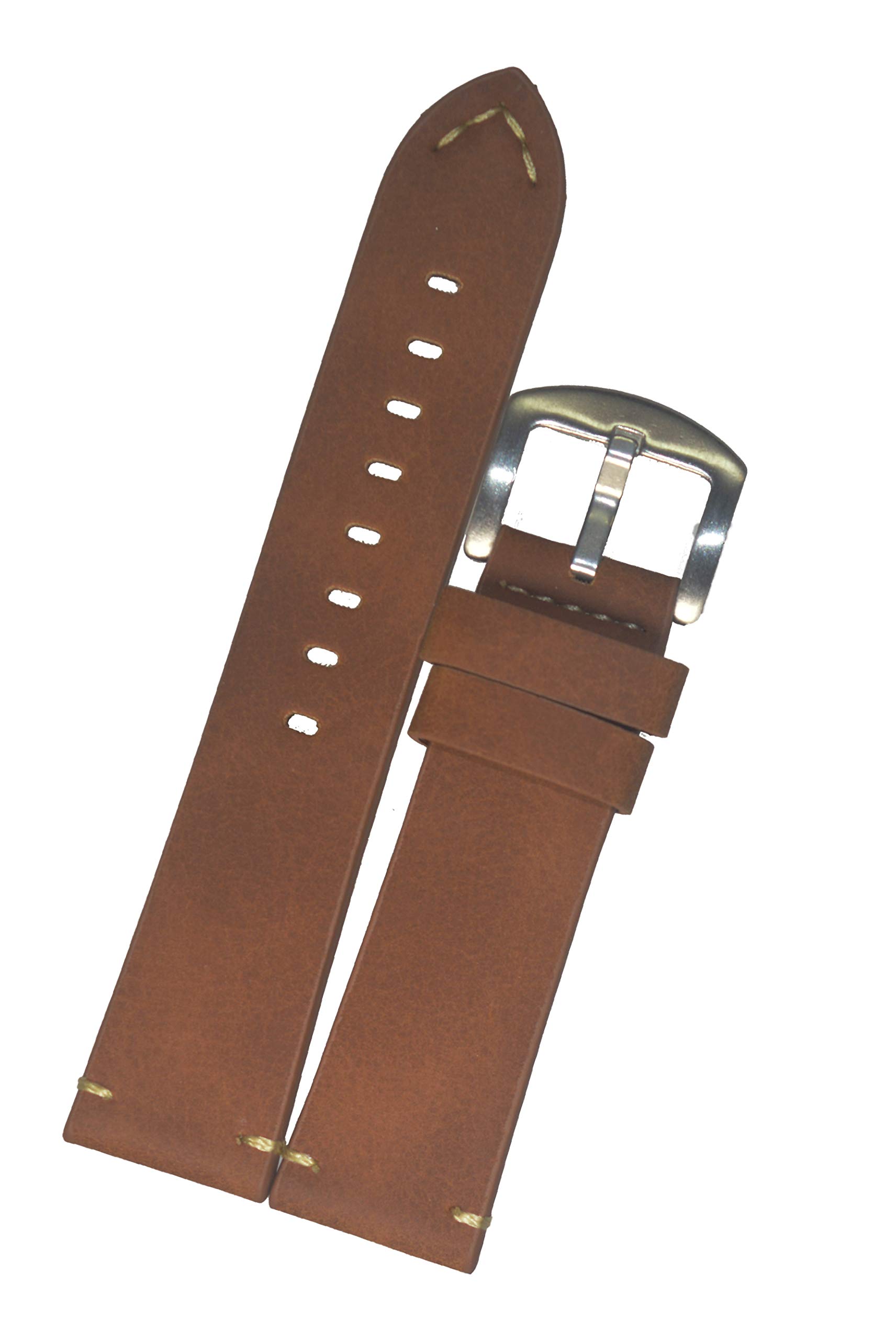 SURU® 20MM Elegant Vintage Style Leather Watch Strap / Watch Band (Width- 20mm /Colour- Tan) D6212 (B08Z1J11X7) Amazon Price History, Amazon Price Tracker