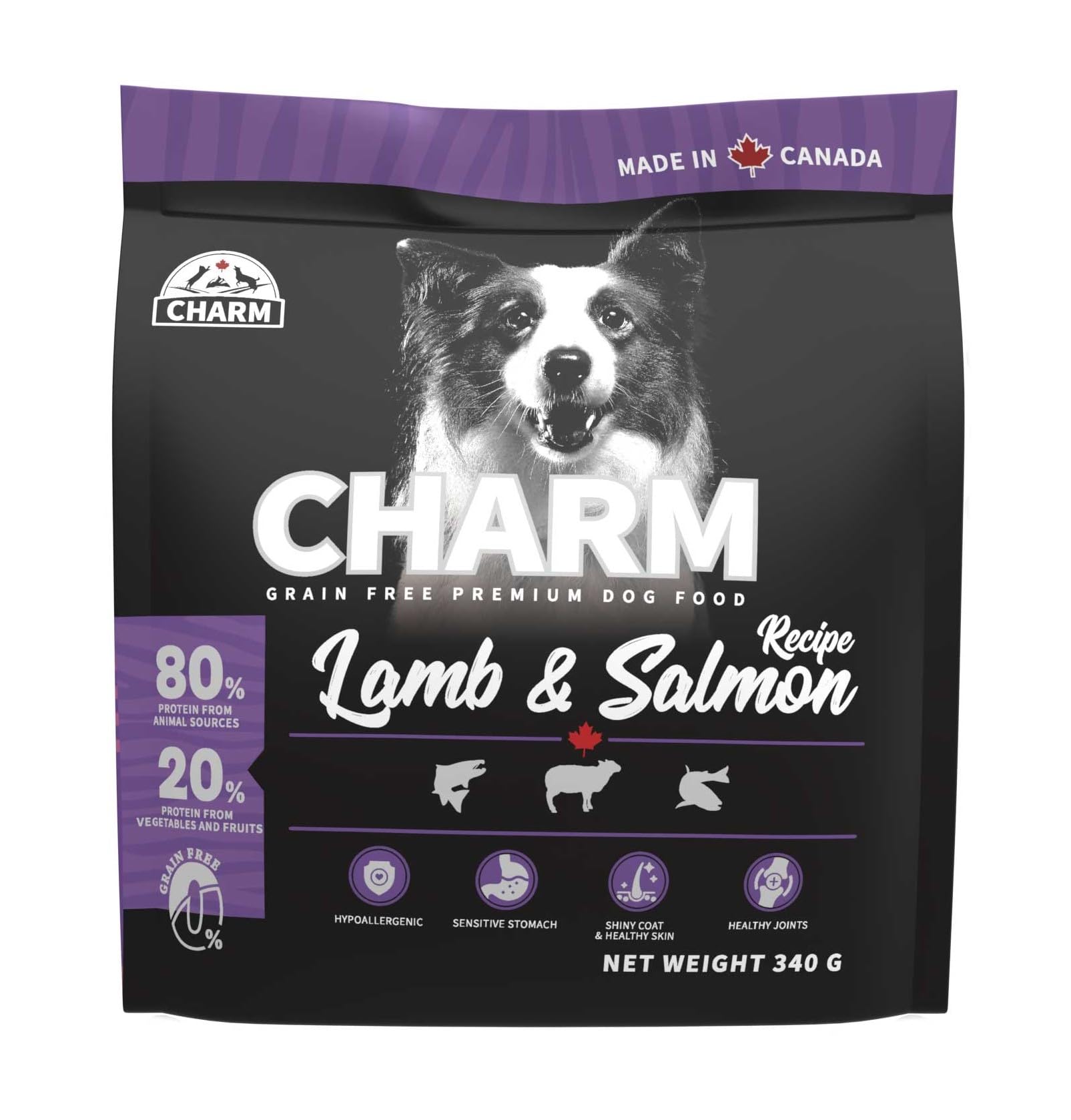 Amazon.co.jp: CHARM チャーム ラム＆サーモンドッグ 340g