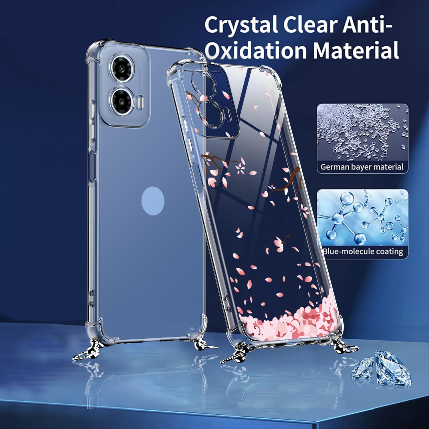 Custodia 2 In 1 Per Motorola Moto G35 – Cover TPU Morbida + Pellicola In Vetro Temperato – XS40