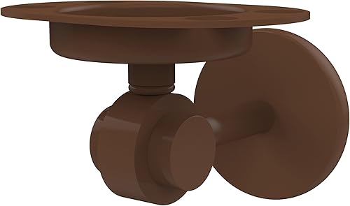 Miniatura 1 de Allied Brass 7226-ABZ Satellite Orbit Two Collection - Soporte para vaso y cepillo de dientes, bronce antiguo