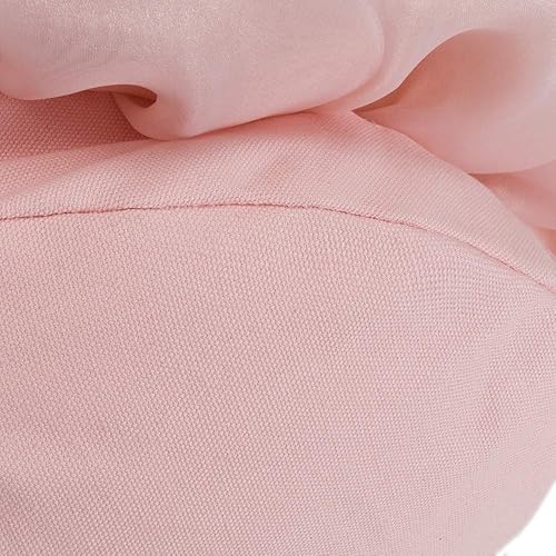 Miniatura 6 de JWH Fundas de almohada decorativas con diseño de flores en 3D, fundas de almohada con acento floral estético, cojín redondo hecho a mano para