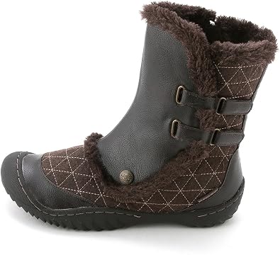 Amazon.com: Jambu JBU Botas ICEBURG para mujer, color marrón oscuro : Ropa,  Zapatos y Joyería
