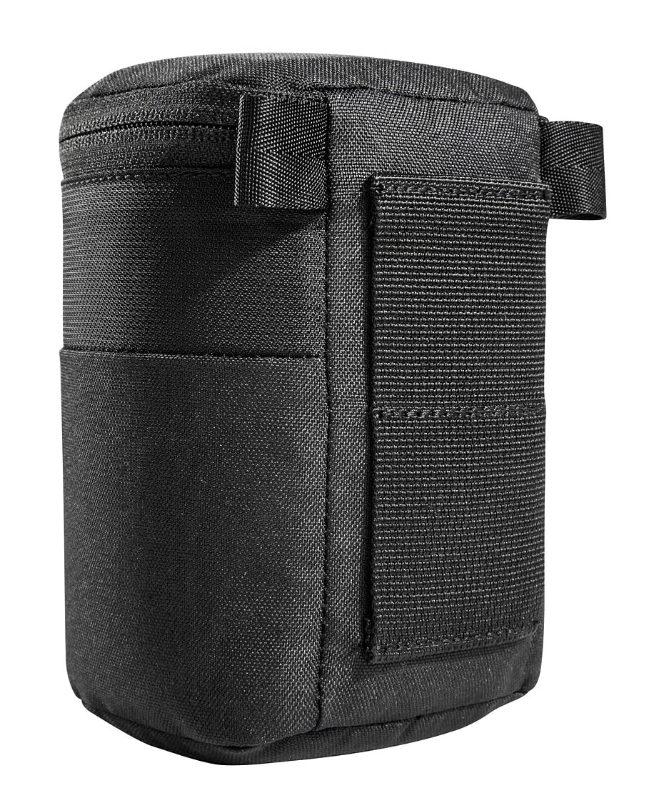 Tatonka Borsa per obiettivi Unisex, per Adulti, 12 x 9 x 9 cm, Colore: Nero
