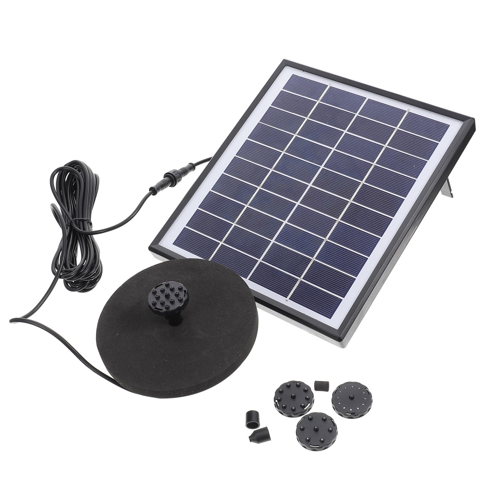 ABS Schwimmbrunnenpumpe W-380l/h Solarbetriebene für Gartenbrunnen