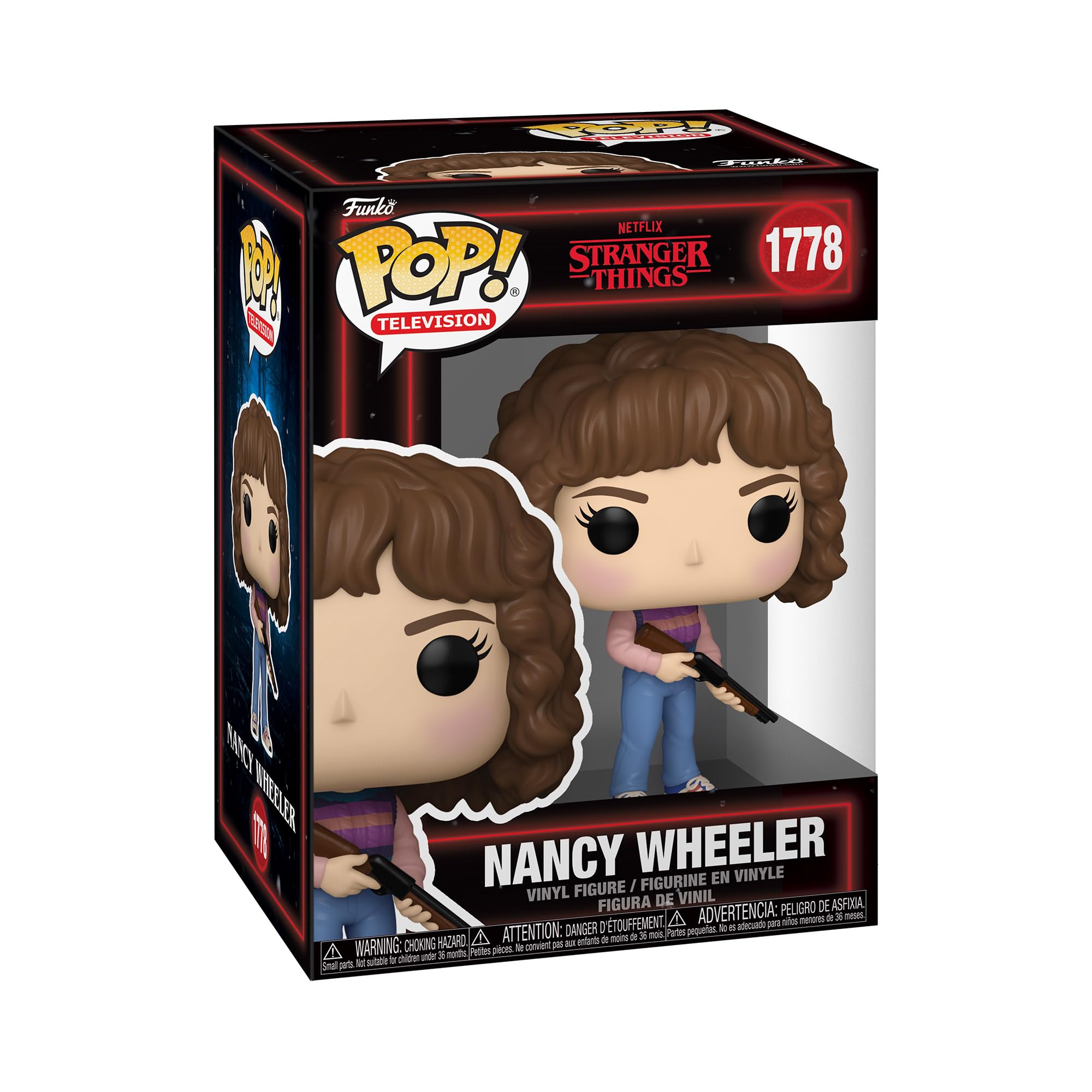 Funko Pop! TV: Stranger Things - Nancy Wheeler - Boneco de vinil