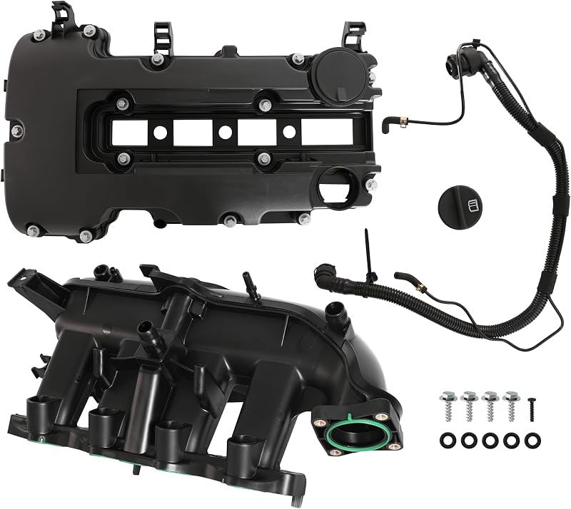 Kit Tampa de Válvulas e Coletor de Admissão Riyhch para Chevrolet Cruze, Sonic, Trax e Buick Encore 1.4L – Conjunto