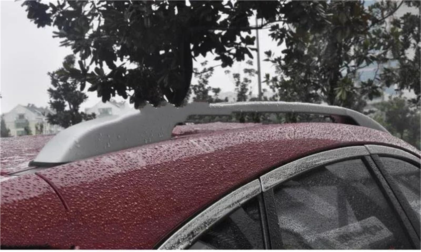 Barras Laterales para Portaequipajes Techo Molduras Accesorios para Hyundai para Tucson Ix35 2010-2011(Type A)