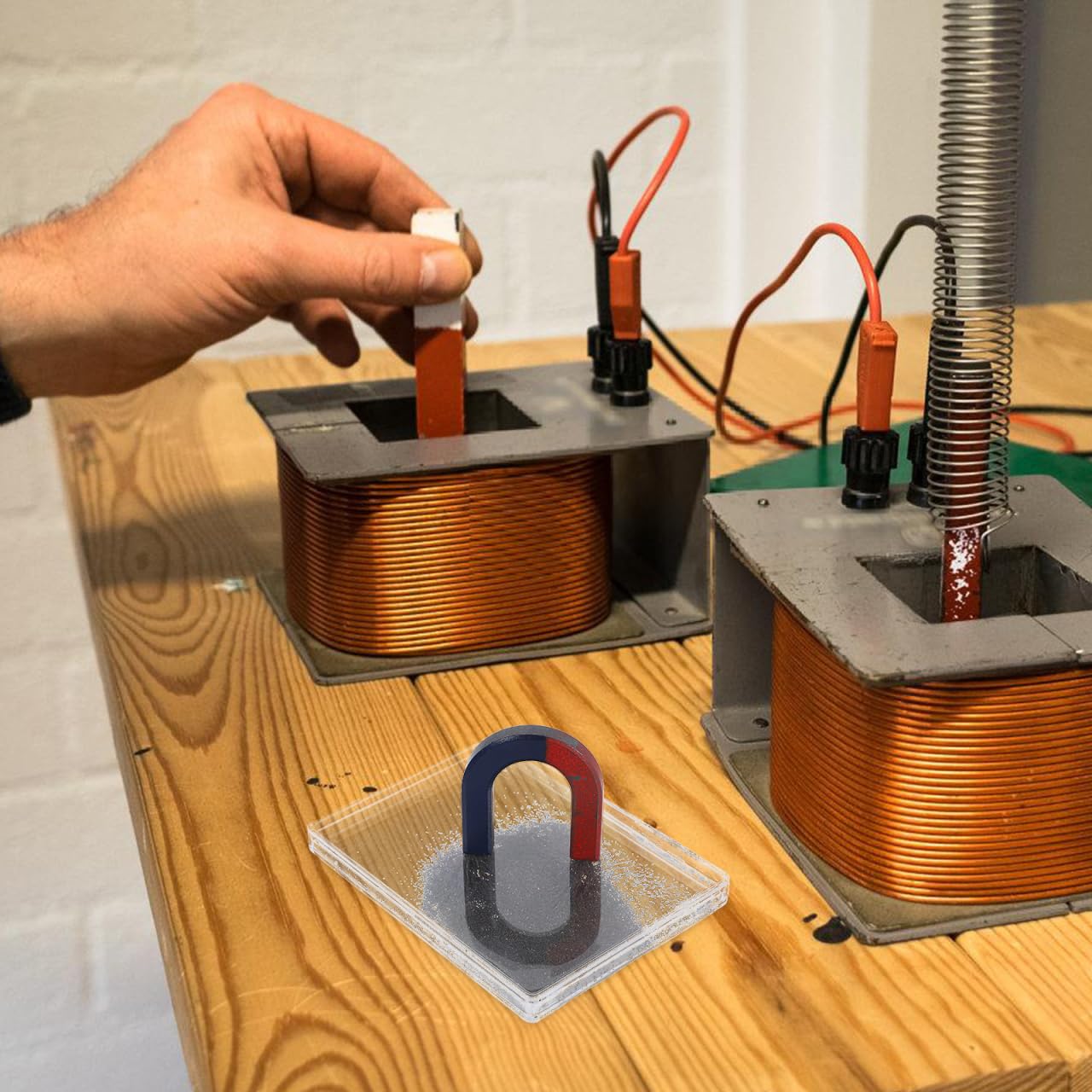 Attrezzature di laboratorio di fisica Dimostratore magnetico Ferroso Set per esperimenti scientifici