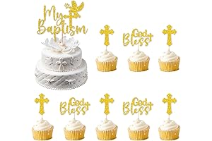 My Baptism Cake Toppers Decorations