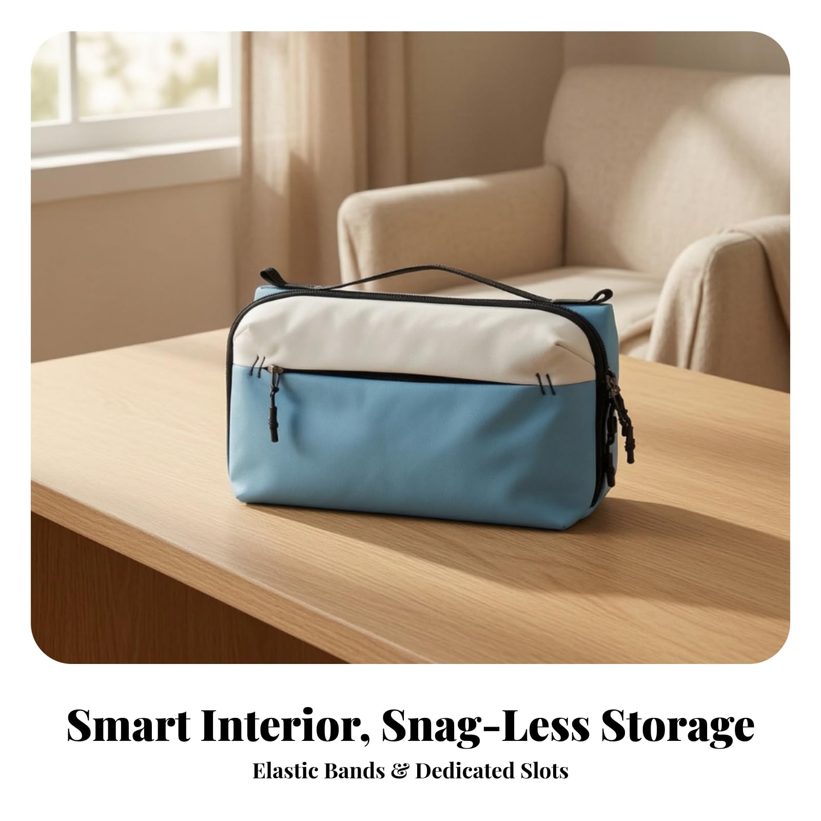 Bolsa para Cables Carga Seguro, Naranja