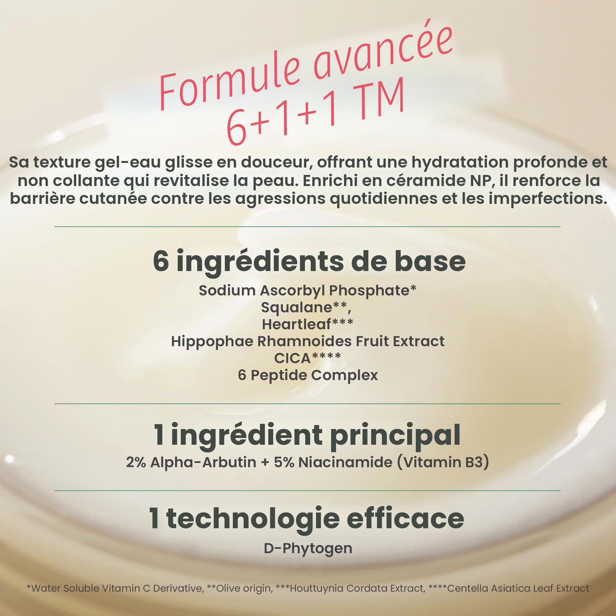 AXIS-Y Crème Correctrice Anti Taches Brunes Crème Hydratante Éclaircissante Et Hydratante Pour Le Visage Avec 2% D'Alpha Arbutine, 5% De Niacinamide Et De Céramide 1,69 Oz Liq.