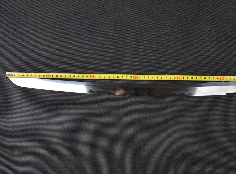 Japanese Samurai Wakizashi Sword Functional Real Sharp Hand Forged Folded Steel Clay Tempered Katana 1095 Carbon Steel Blade
