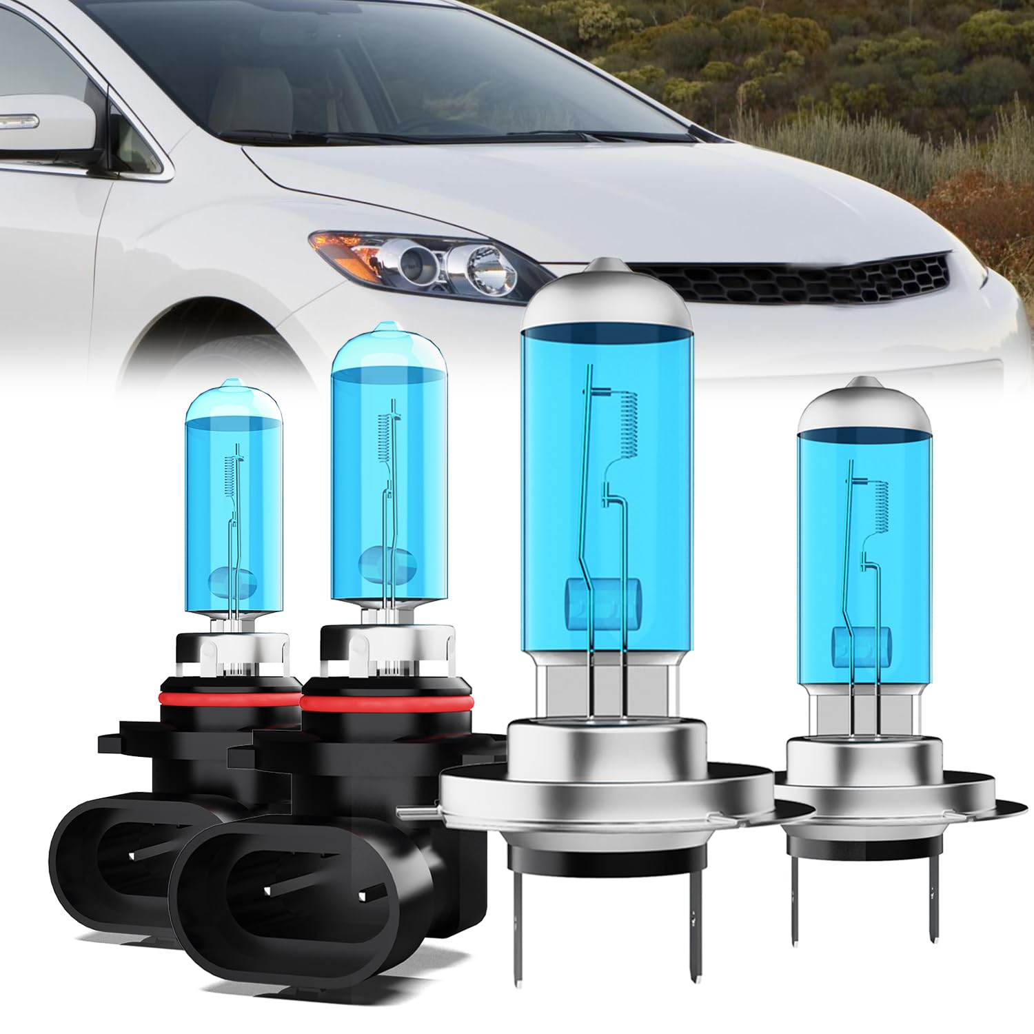 Amazon.com: LECCIBUB Headlight Bulbs Compatible With Mazda CX-7