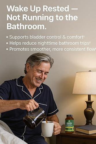 Miniatura 5 de Suplemento de apoyo para la próstata para hombres  Saw Palmetto, Beta-Sitosterol, Pygeum, ortiga, zinc y selenio  Apoya el flujo urinario, la salud