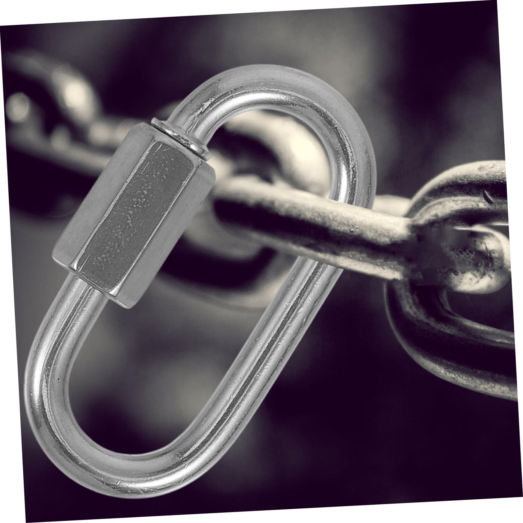 OSOLADY 6pcs Quick Link Chain Connector Chain Hook for Chains Hooks Chain Connectors