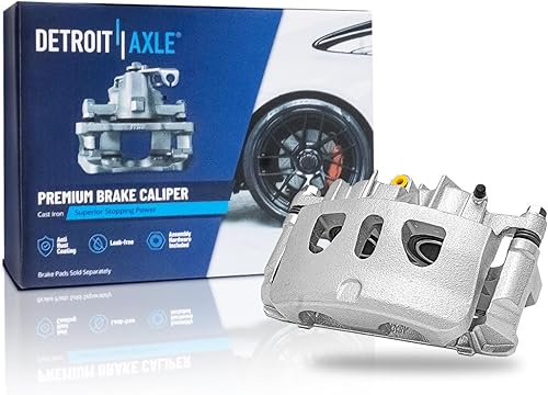 Miniatura 152 de Detroit Axle - Pinza de freno delantera derecha con soporte de repuesto para Chevrolet Equinox Captiva Sport Pontiac Torrent Saturn Vue Suzuki XL-7
