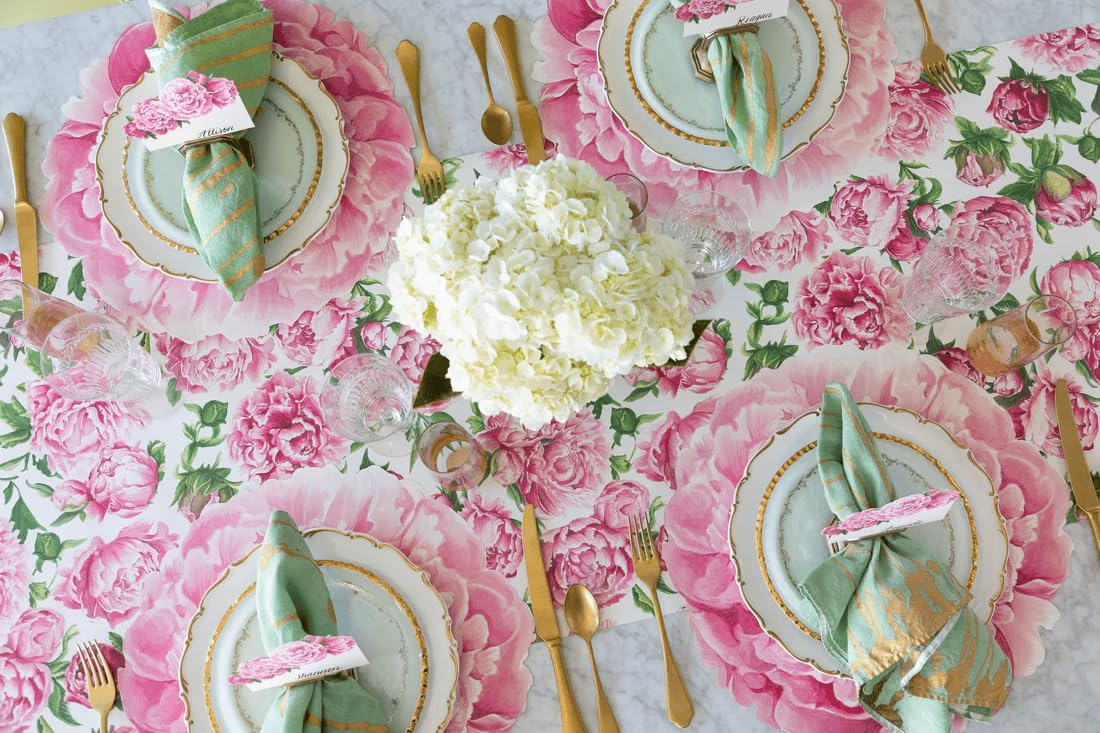 Hester and Cook Die Cut Peony Placemat