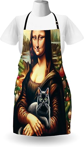 Vista 29 de Ambesonne Delantales multicolor Rubí pálido.