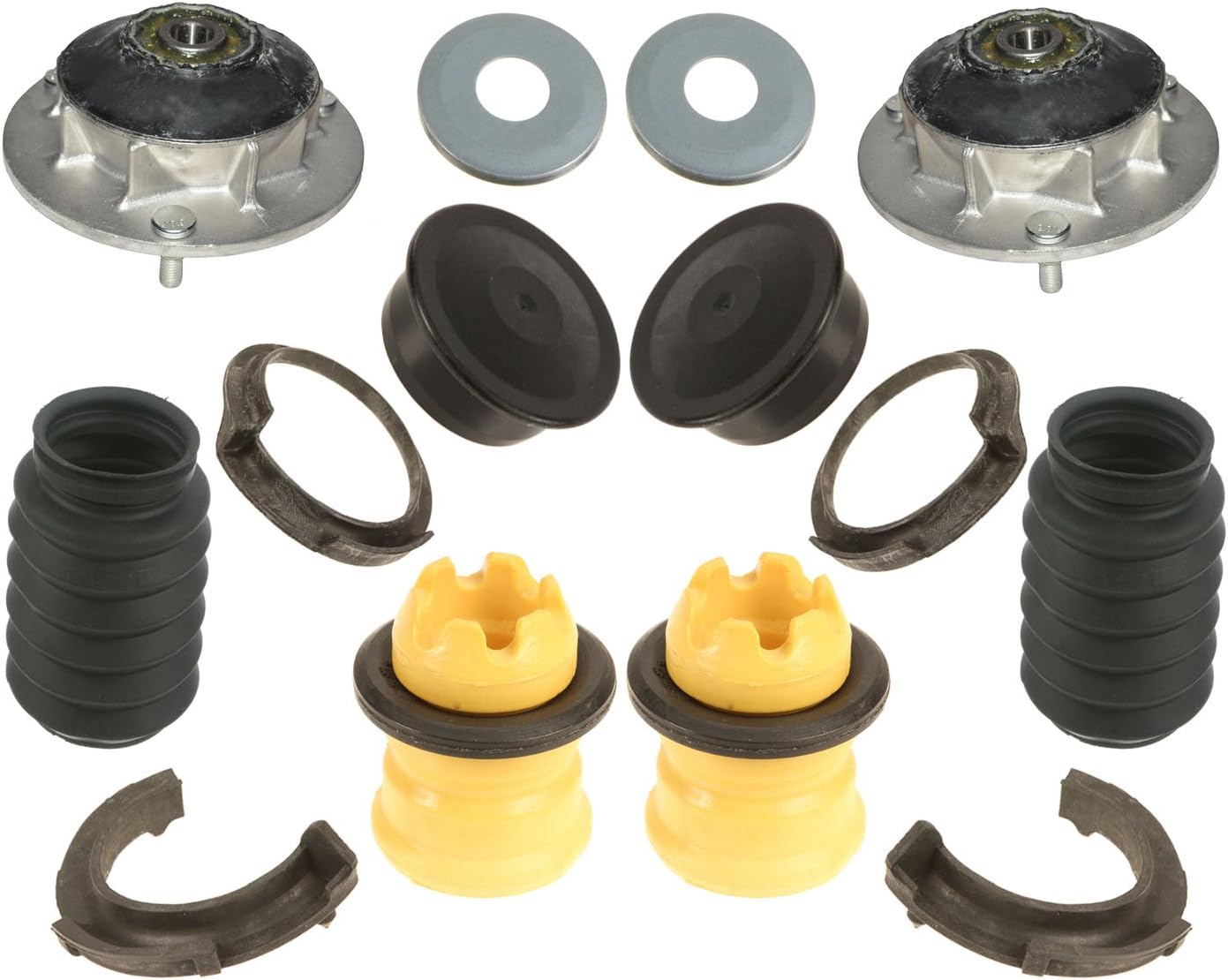 STRUT SHOCK MOUNT BEARING BUMP STOP KIT for BMW E90 E91 E92 xi xDrive Set of 14